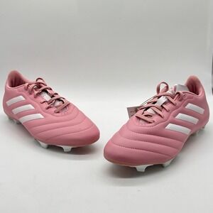 NEW Adidas Goletto VIII FG‎ Soccer Cleats Womens Size 12 Mens 11 Pink White